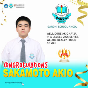 Congratulations Sakamoto Akio